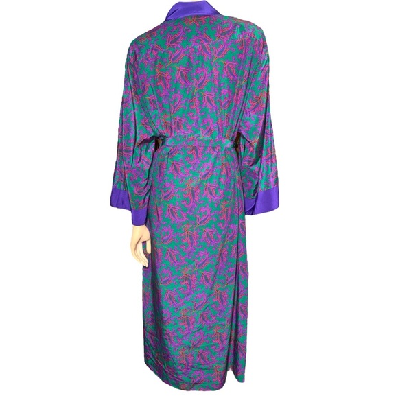 Vintage Natori II Women's Kimono silk Robe size M - Picture 3 of 8
